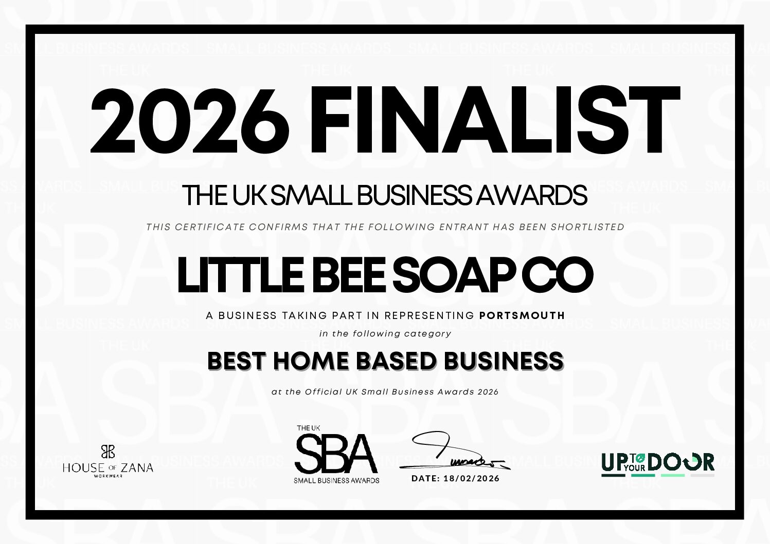 SBA 2026 FINALIST CERTIFICATE – 2026-02-18T120633.143